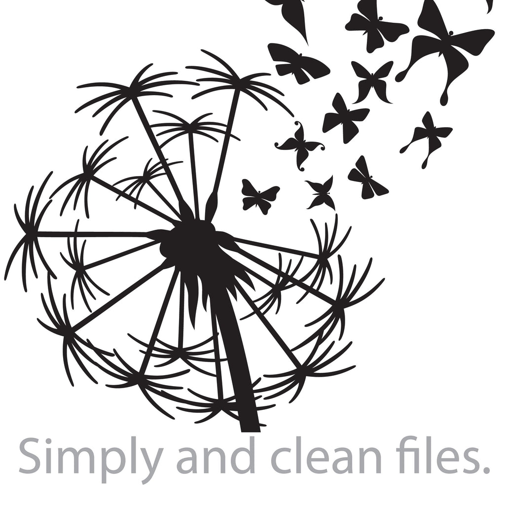 Dandelion Butterfly SVG: An Intricate Design for Your Creative Projects