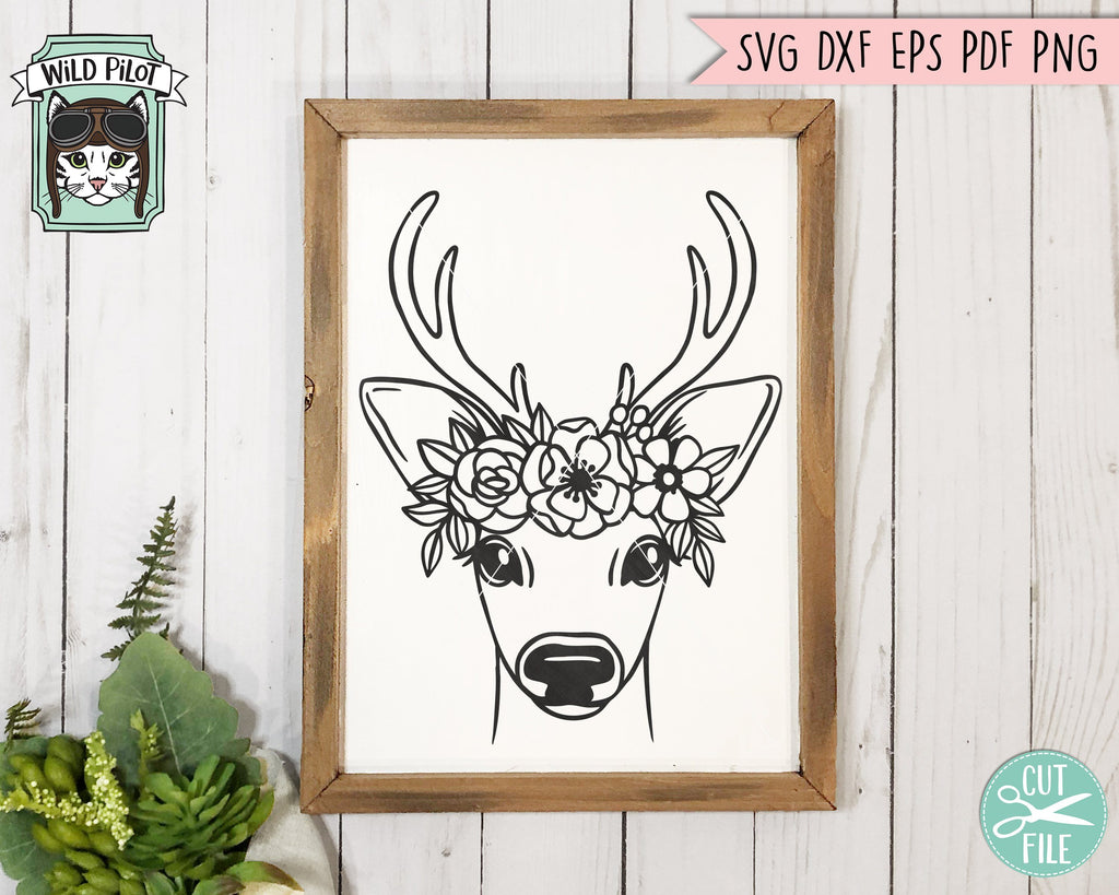 Free Free Floral Antler Svg 45 SVG PNG EPS DXF File