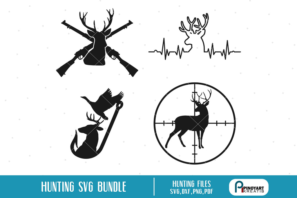 Download Deer Hunting Svg Bundle - So Fontsy