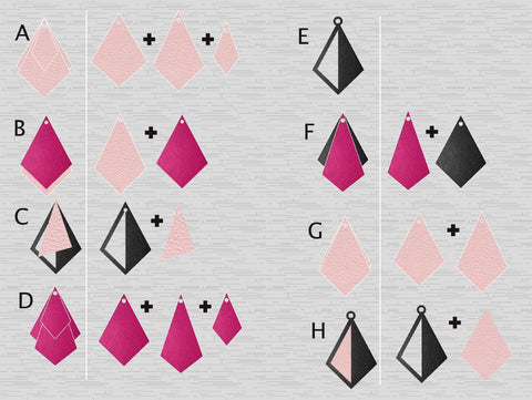 Download Diamond Svg Earring Svg Templates So Fontsy