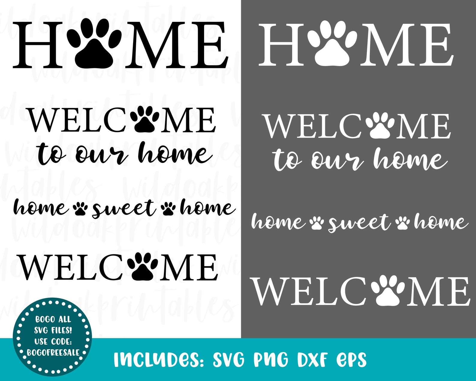 Download Digital Welcome Home Dog Signs Svg Dog Home Signs Home Sweet Home Paw Print Signs Svg Welcome To Our Home Paw Print Cat Home Signs Svg Frame Not Included So Fontsy