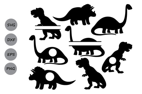 Download Dinosaur Monogram Dinosaur Svg Cut Files So Fontsy