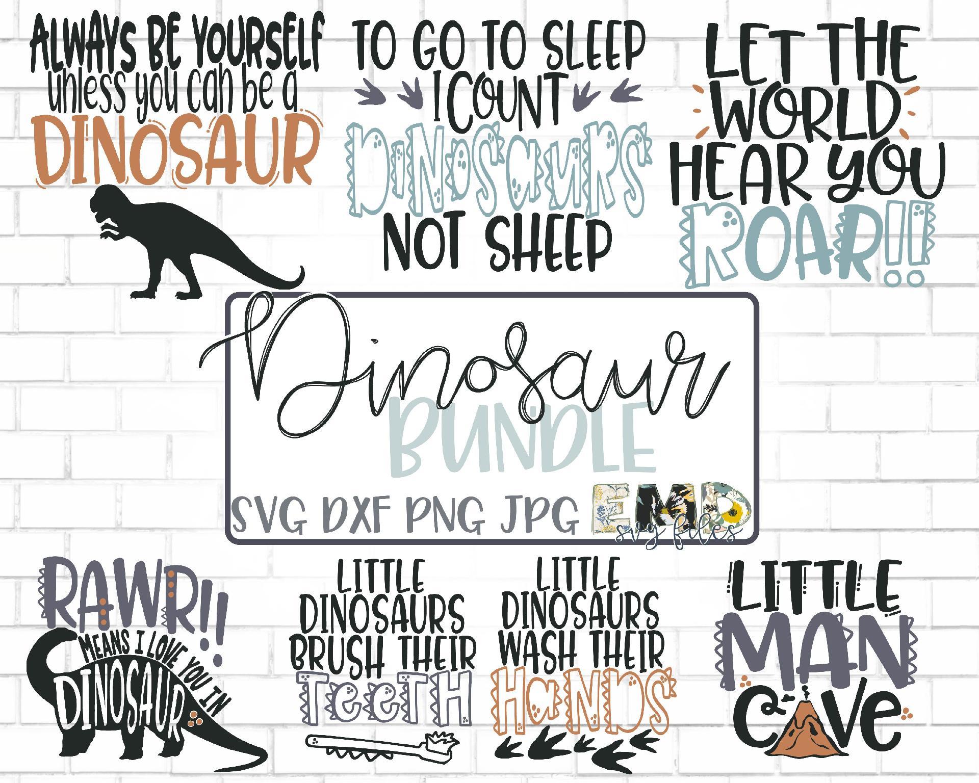 Download Dinosaur Svg Bundle So Fontsy