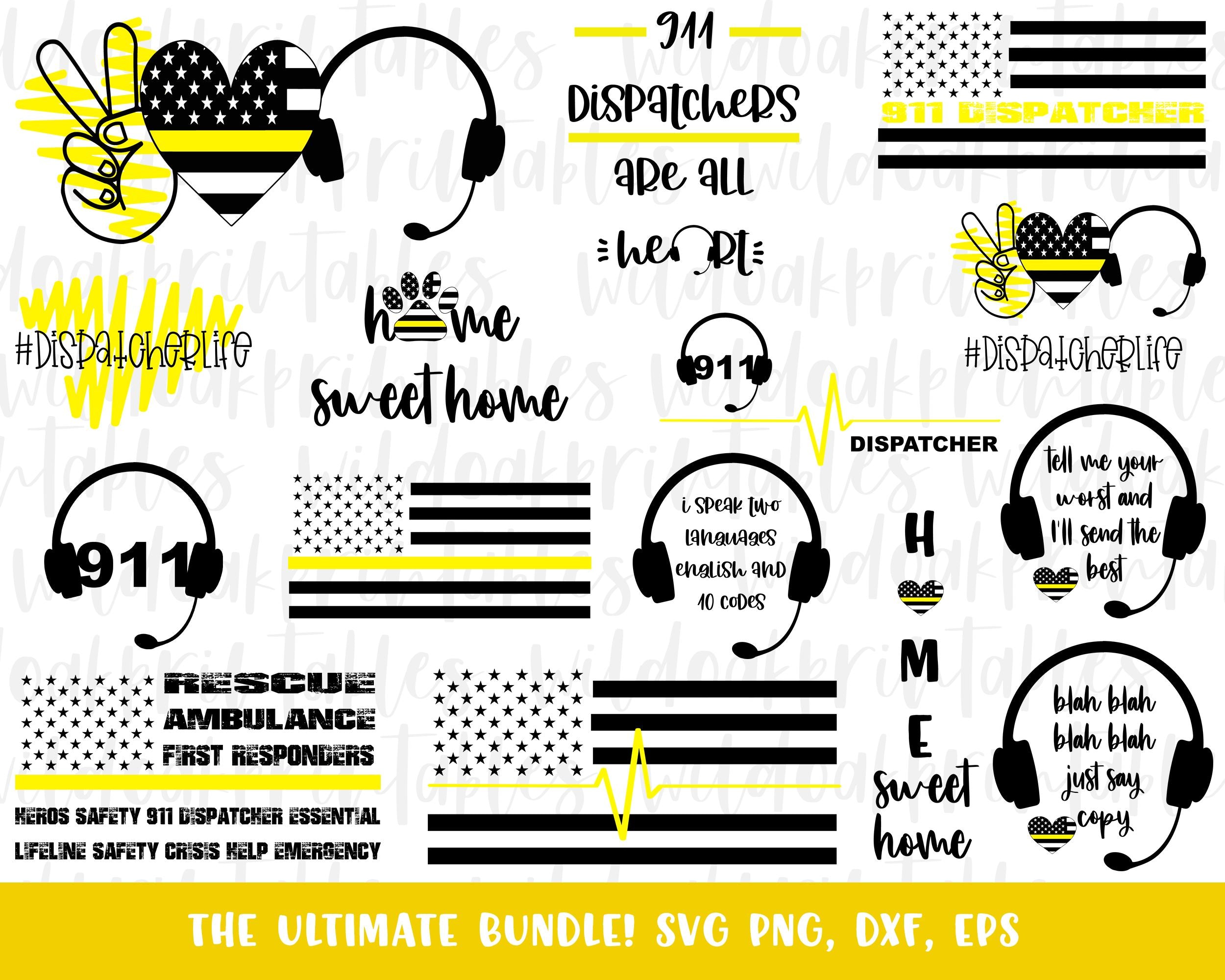 Download Dispatcher Life Svg Peace Love Dispatch Svgs Dispatcher Svg Bundle Thin Yellow Line Dispatch Svg Dispatcher Heart Svg 911 Dispatch Svgs So Fontsy