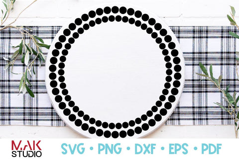 Download Dotted Circle Svg Dotted Circle Frame Svg Monogram Frame Svg Wedding Frame Svg Polka Dot Frame Svg Dotted Circle Cut File So Fontsy