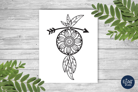 Free Free 338 Sunflower Dream Catcher Svg Free SVG PNG EPS DXF File