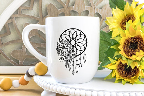 Free Free 152 Sunflower Dream Catcher Svg SVG PNG EPS DXF File