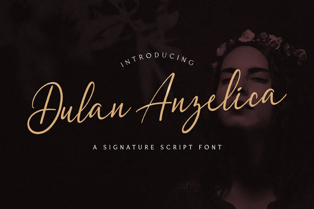 Dulan Anzelica - Signature Script Font - So Fontsy