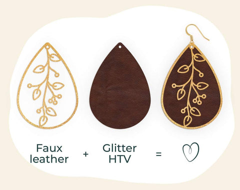 Download Earring Svg Floral Svg Flower Svg Faux Leather Earring Svg Botanical Svg Leather Earring Svg Teardrop Earrings Svg Botanical Earring So Fontsy