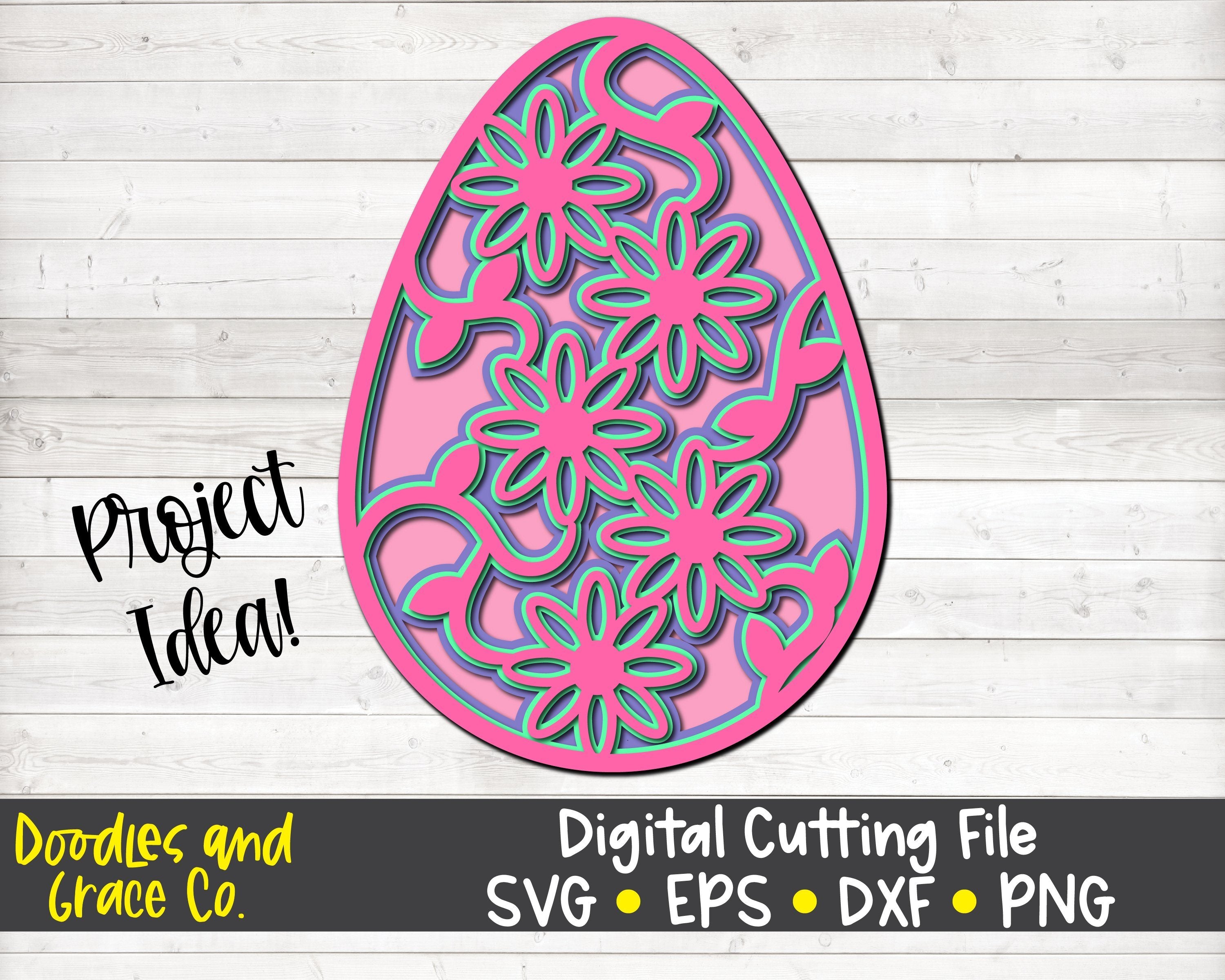 Download Easter Egg 3d Layered Mandala Svg So Fontsy