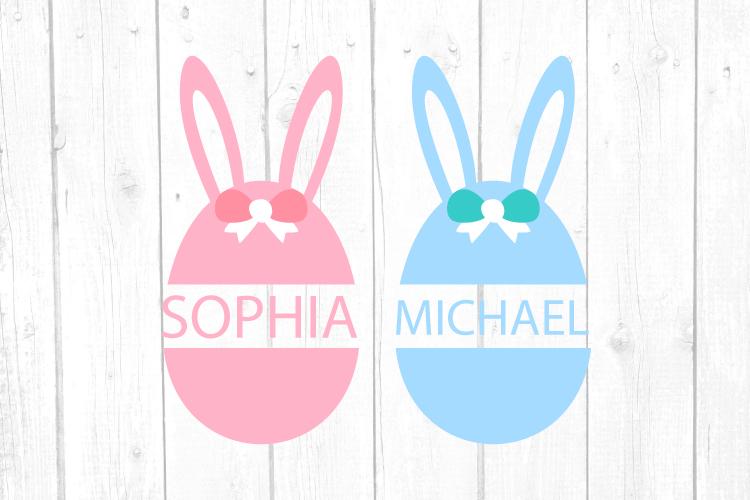 Download Easter Egg Svg Boy Girl Cute Easter Bunny Svg Easter Bunny Svg Easter Cut File Rabbit Svg Easter Cut File Cricut Silhouette Files So Fontsy