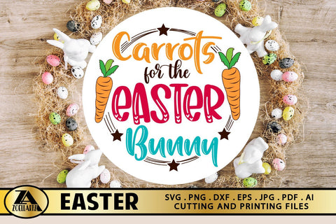 Download Easter Svg Carrots For Easter Bunny Svg Easter Bunny Plate So Fontsy