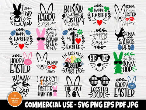 Download Easter Svg Cut Files Funny Easter Quotes Svg Bundle Kids Easter Signs Svg Files For Cricut Happy Easter Svg Silhouette Cut Files So Fontsy