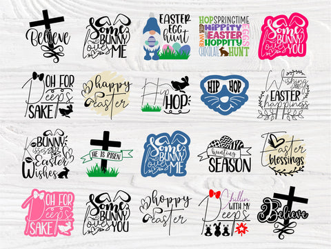 Download Easter Svg Cut Files Funny Easter Quotes Svg Bundle Kids Easter Signs Svg Files For Cricut Happy Easter Svg Silhouette Cut Files So Fontsy