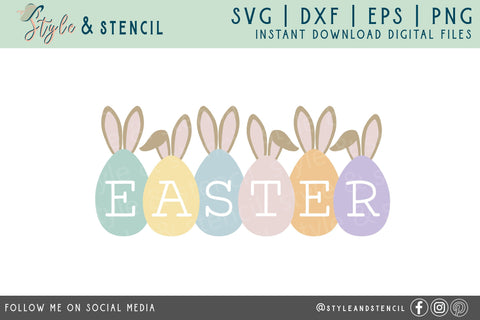 Download Easter Svg Easter Bunny Easter Sign Easter Decor Easter Svg So Fontsy