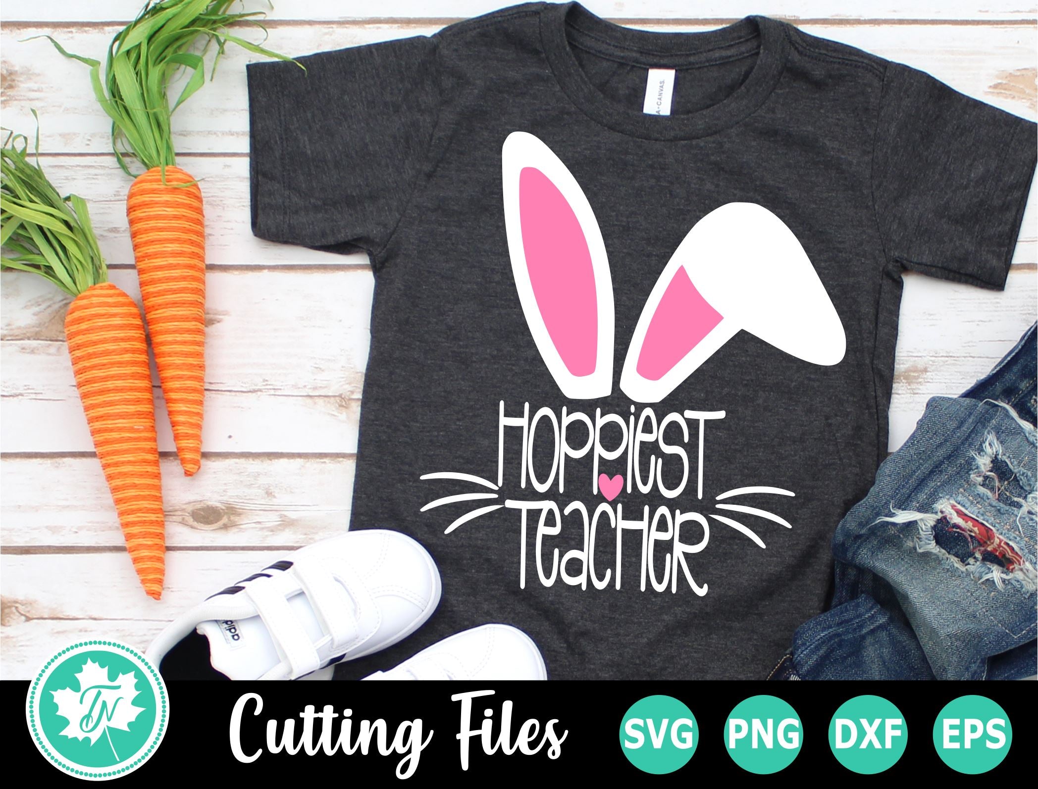 Download Easter Svg Teacher Svg Hoppiest Teacher Svg So Fontsy