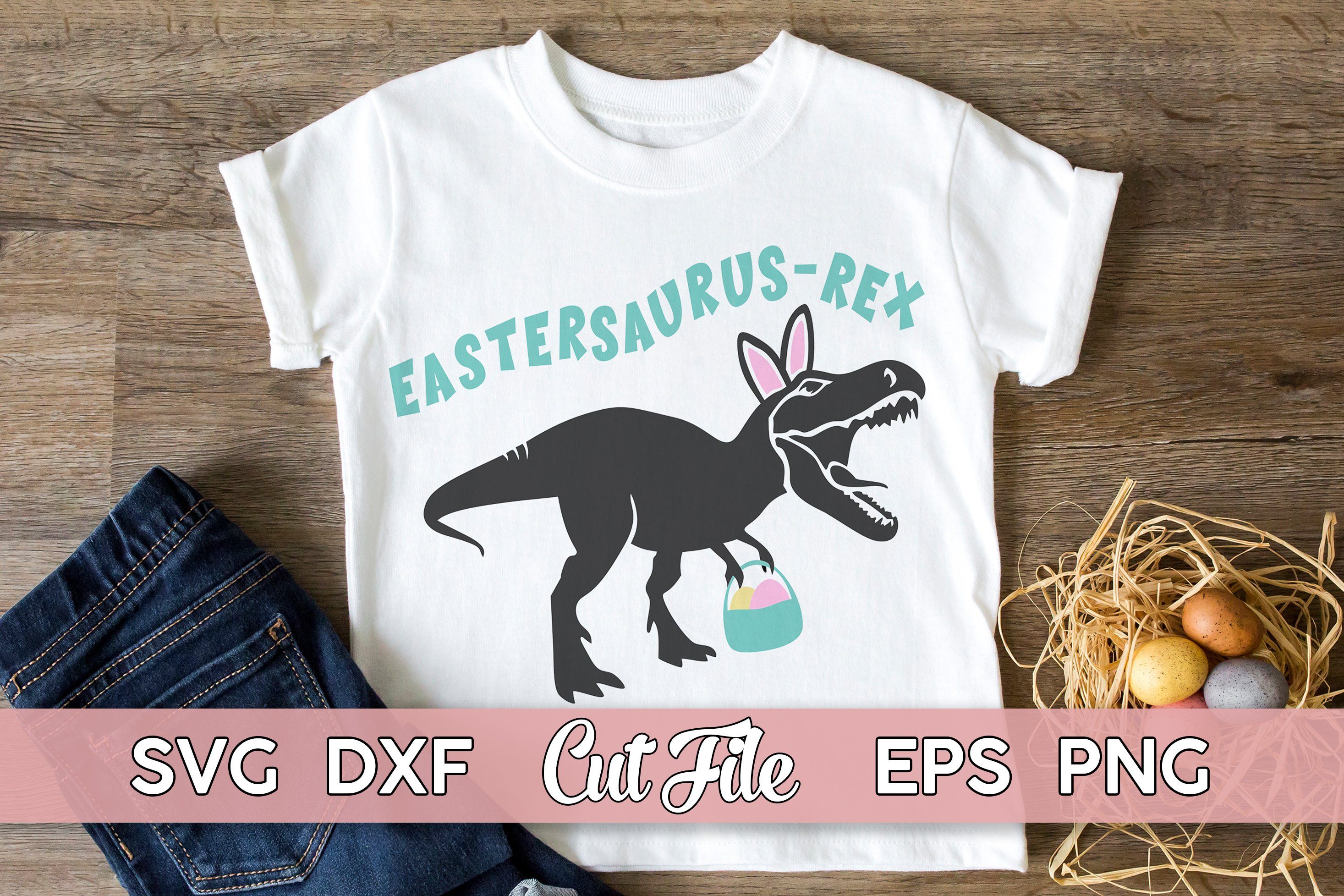 Download Eastersaurus Rex Svg Easter Dinosaur Cut File For Boys Girls Dxf Eps Png So Fontsy