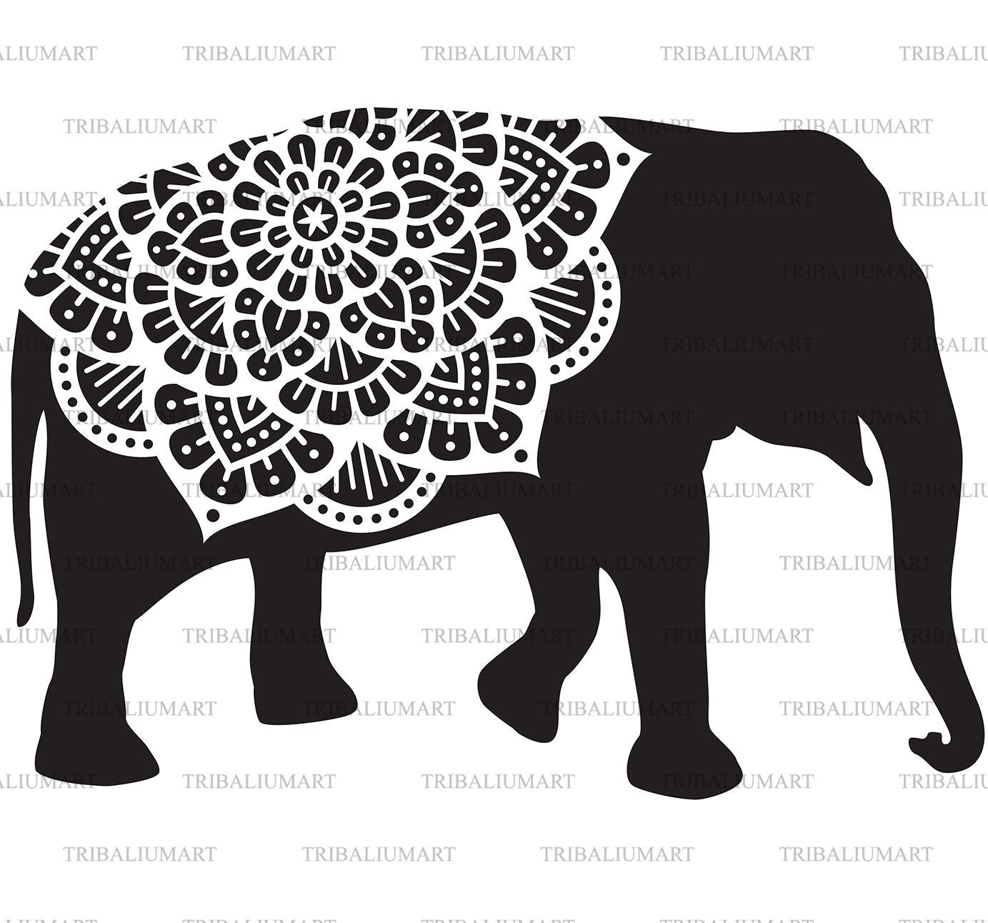 Free Free 339 Mandala Elephant Head Svg SVG PNG EPS DXF File