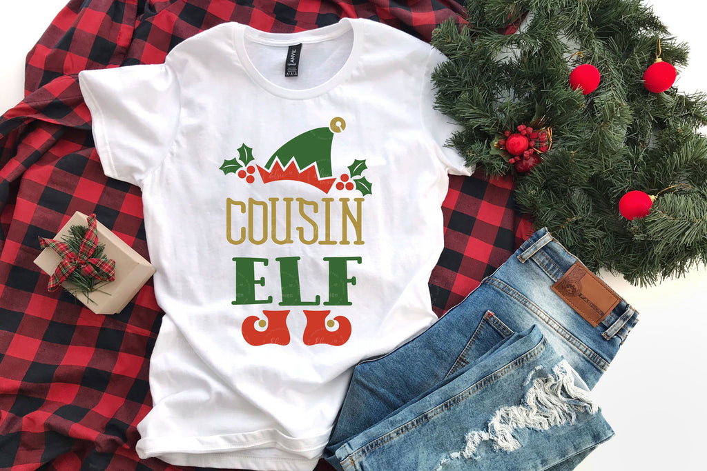 Elf Family Matching Shirts Bundle - SVG, PNG, DXF, EPS ...