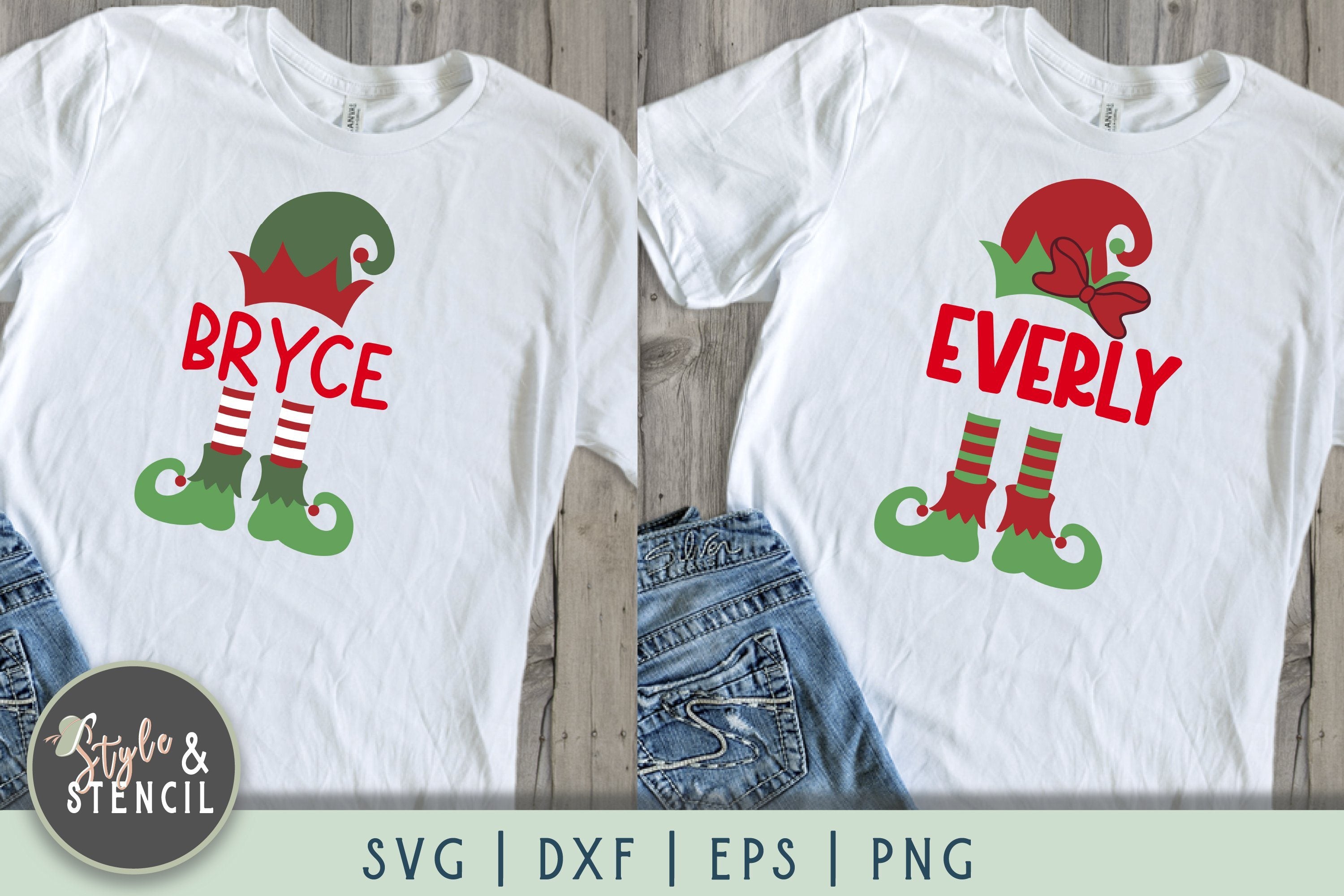 Download Elf Hat And Feet Svg Elf Svg Kids Christmas Shirts Christmas Svg So Fontsy