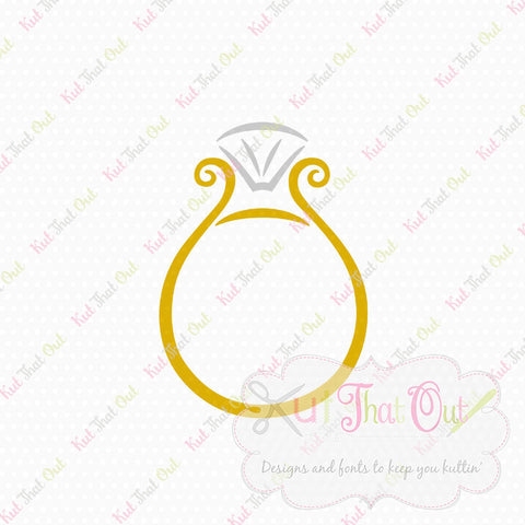 Download Engagement Wedding Ring Svg Dxf Cut File So Fontsy