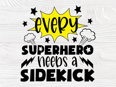 Download Every Superhero Needs A Sidekick Svg Png Eps Pdf Jpg Cut File Daddy And Son Svg Baby Boy Svg Superhero Svg Cameo Cricut Baby Onesie Svg So Fontsy