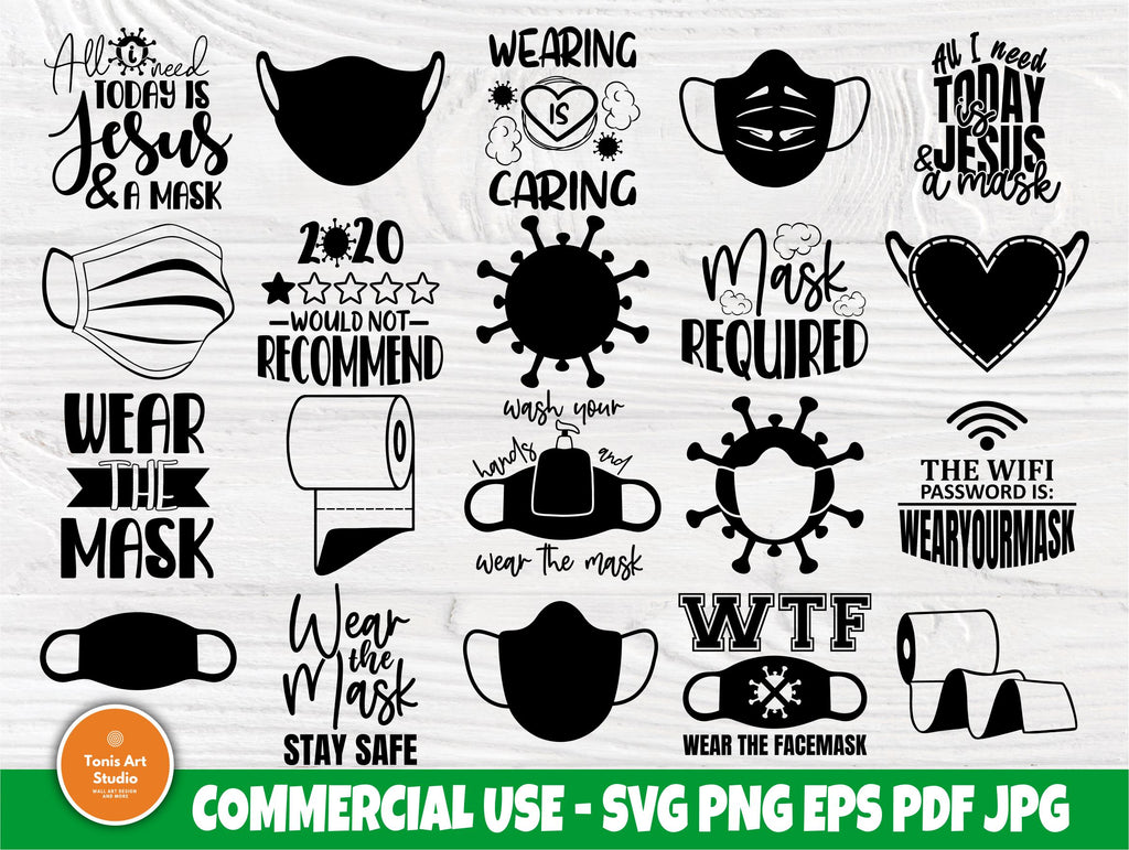 Download Face Mask Svg Designs So Fontsy