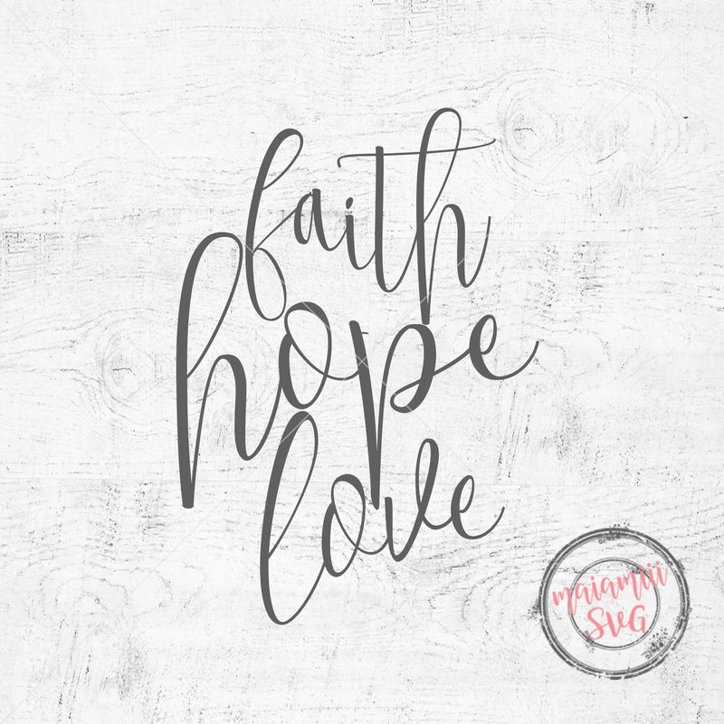 Download Faith Hope Love Svg, Faith Svg, Bible Quote Svg, Scripture ...