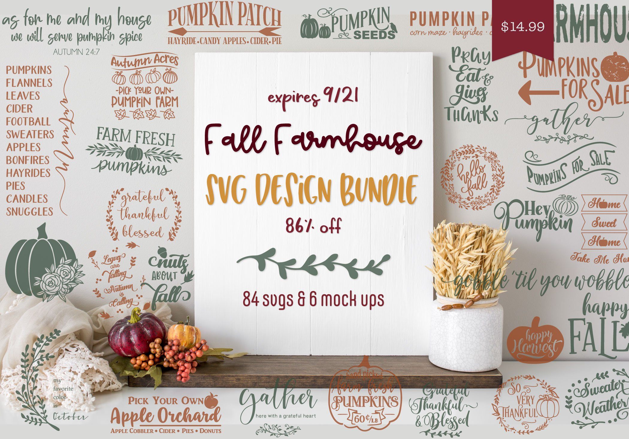 Download Art Collectibles Clip Art 21 Svg Designs Autumn Svg Bundle