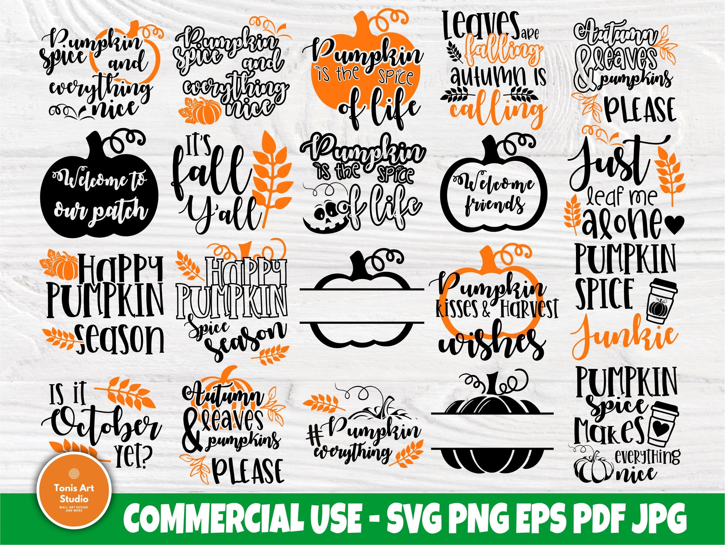 Download Fall Pumpkin Svg Fall Svg Bundle Cut Files Pumpkin Quotes Svg Cut File For Cricut And Cameo Silhouette Autumn Svg Pampkins Svg So Fontsy