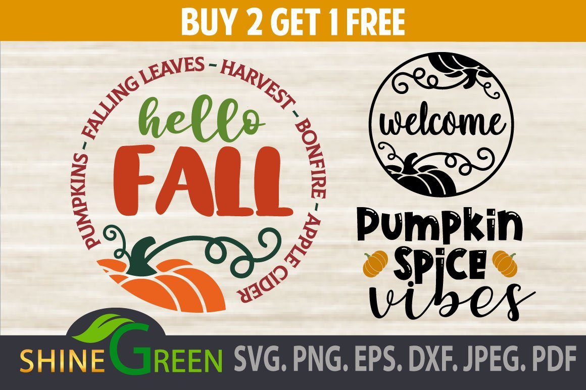 Free Hello Fall Svg Free