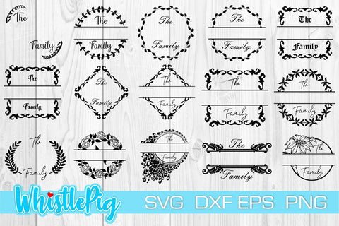 Download Family Monogram Svg Bundle Farmhouse Monogram Svg Bundle So Fontsy