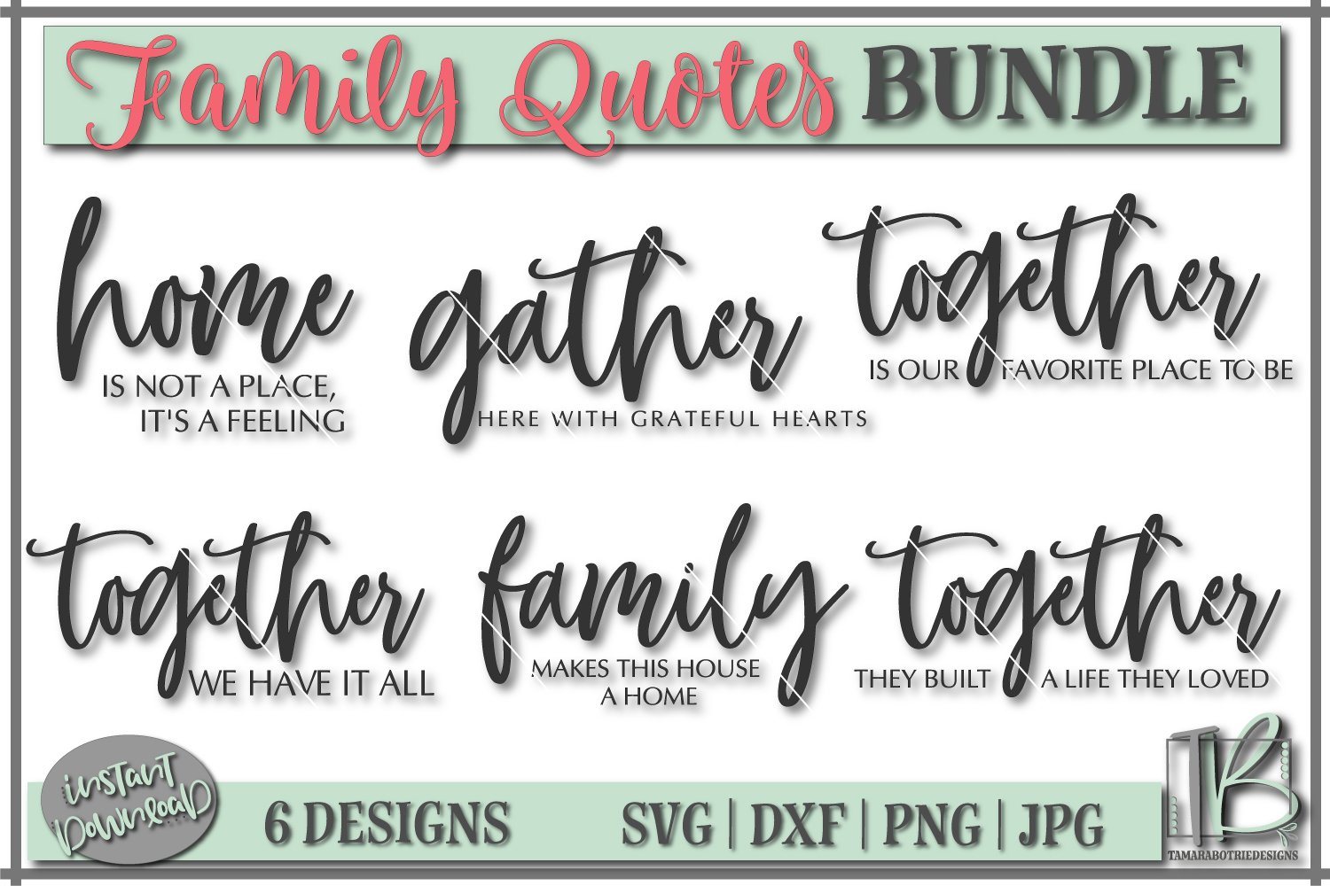 Download Family Quotes Svg Bundle So Fontsy