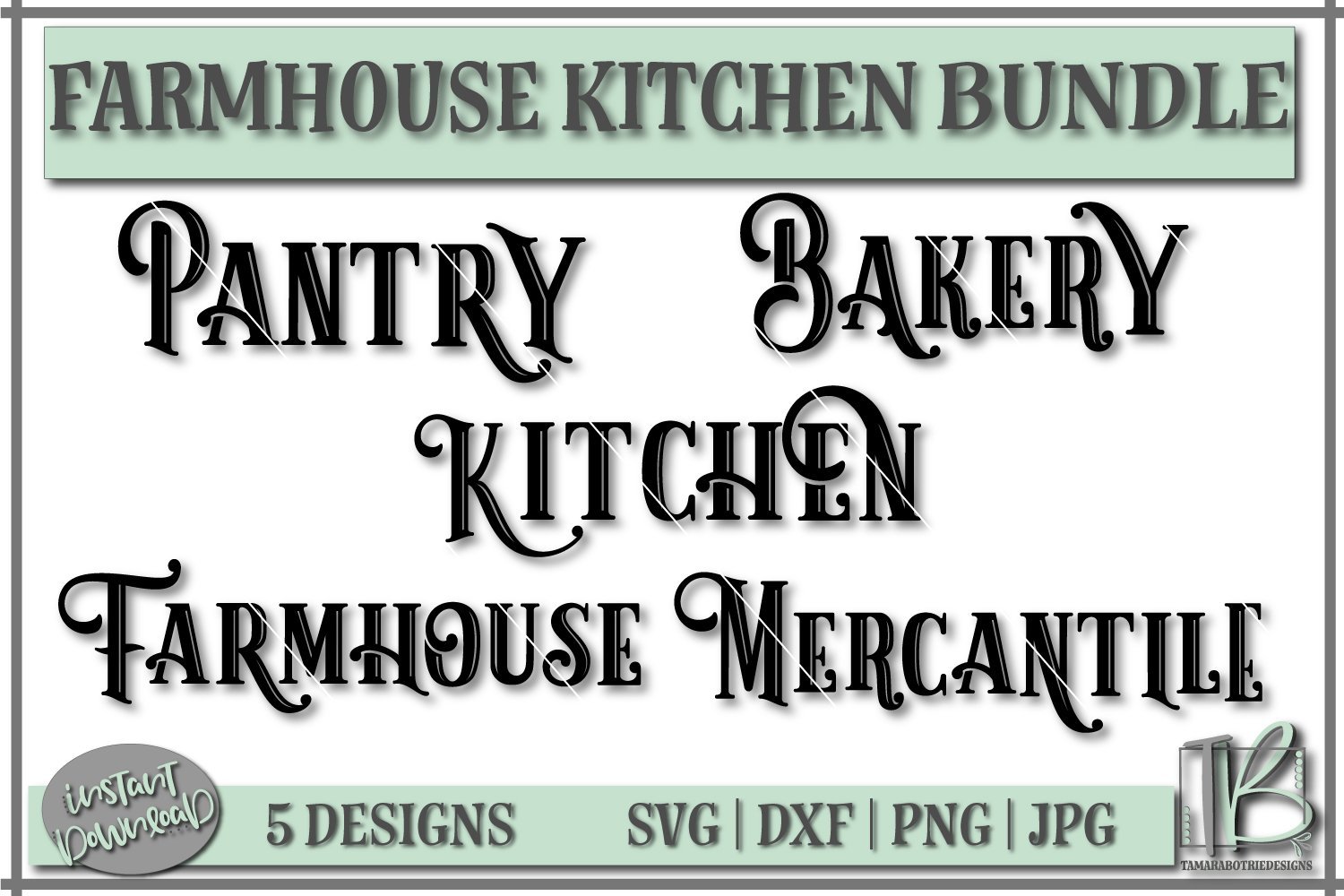 Download Farmhouse Kitchen Svg Bundle So Fontsy