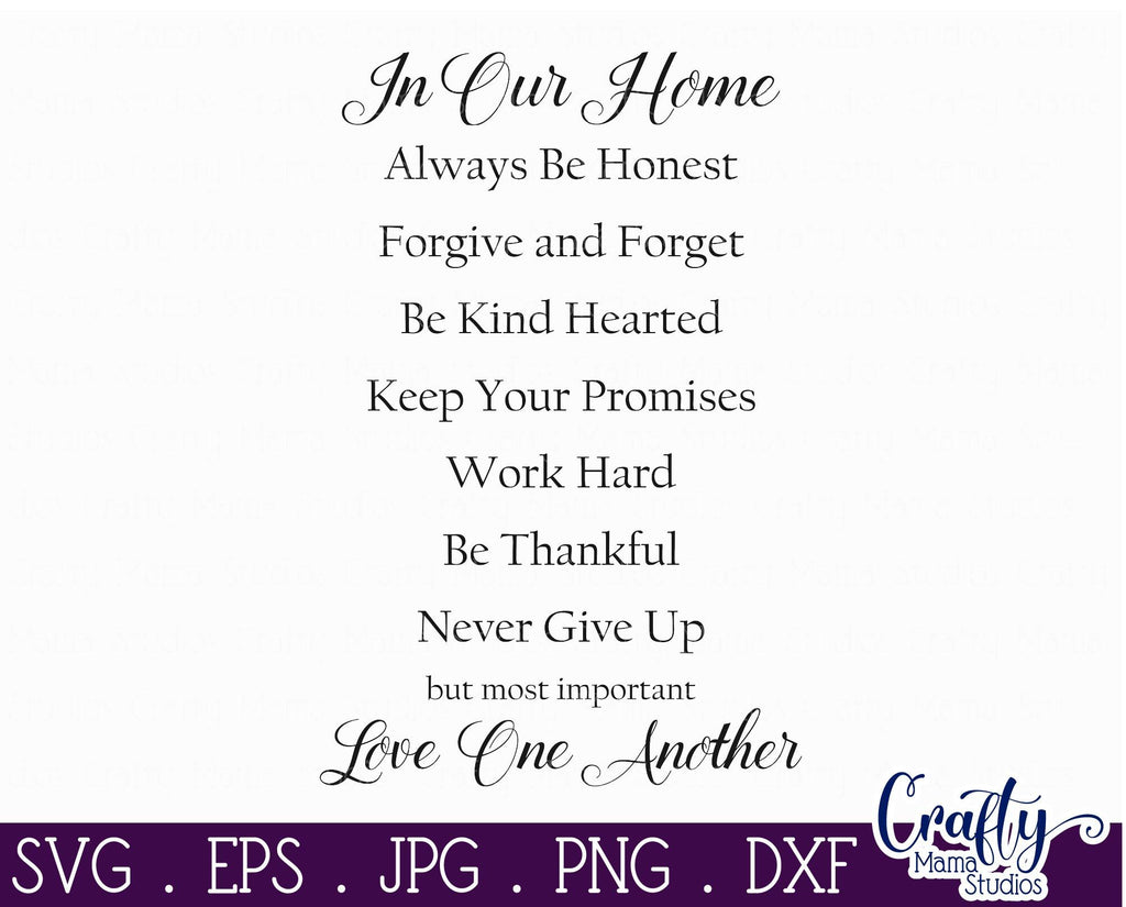 Download Farmhouse svg, Christian Svg, Family Rules Sign, Christian ...