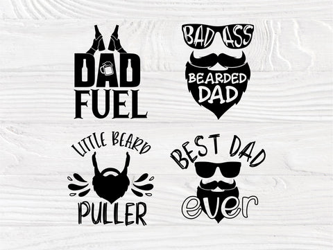 Download Fathers Day Svg Beard Svg Dad Signs Beer Svg So Fontsy