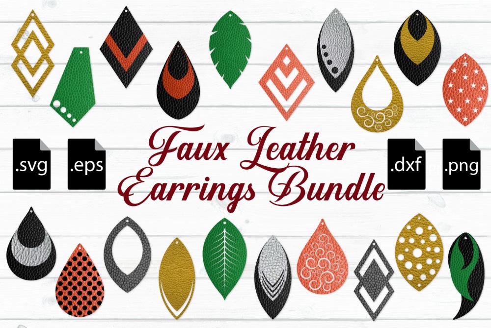 Free Free 343 Faux Leather Feather Earrings Svg Free SVG PNG EPS DXF File