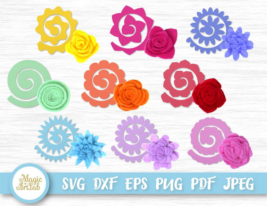 Free Free 334 Flower Svg Rolled SVG PNG EPS DXF File