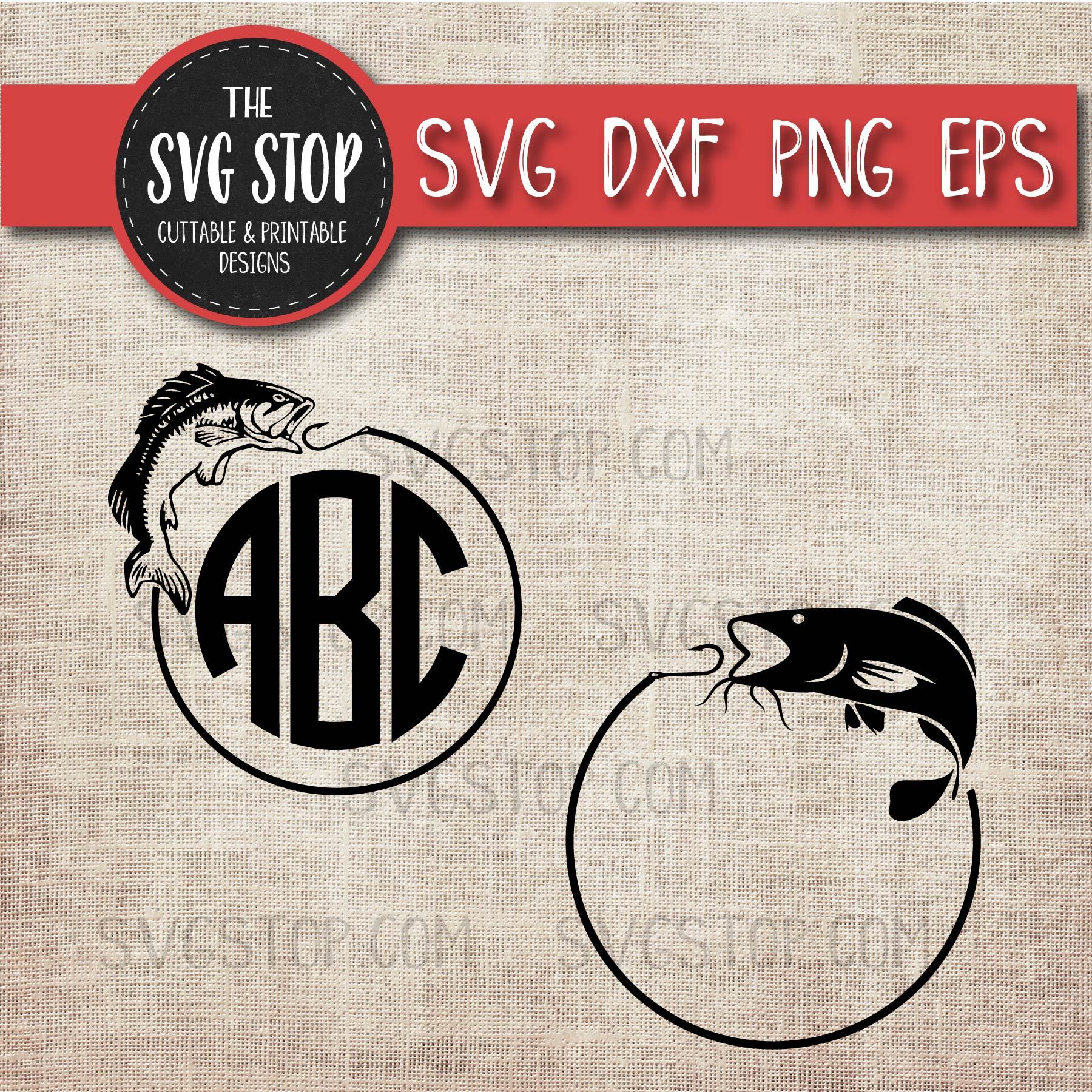 Free Free 114 Fishing Monogram Svg SVG PNG EPS DXF File