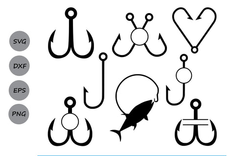 Free Free 219 Double Fishing Hook Svg SVG PNG EPS DXF File