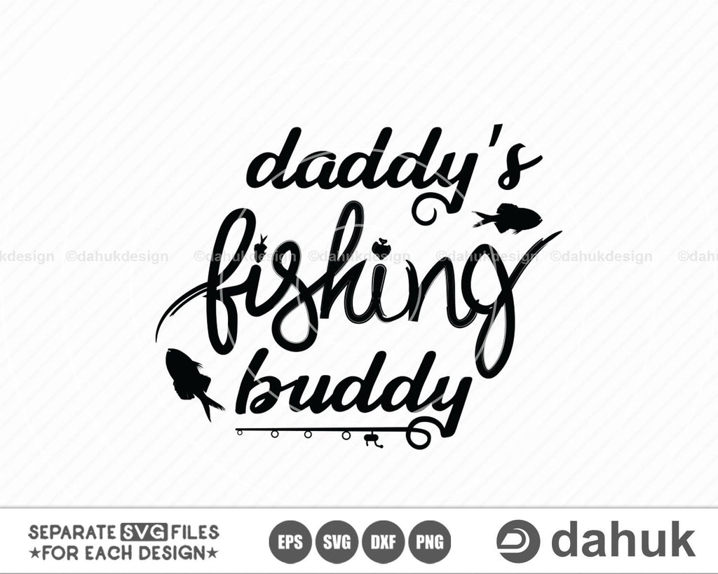 Download fishing buddy svg, fishing svg, funny kids svg, daddy svg, onesie svg, svg for cricut, toddler ...