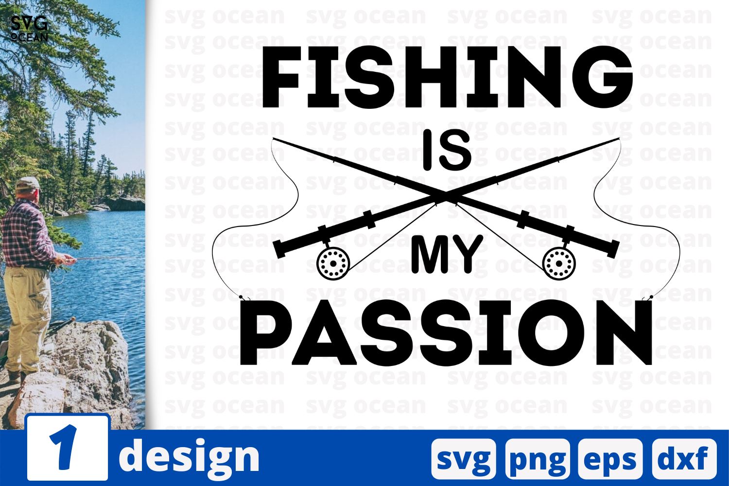 Download Fishing Is My Passion Fishing Quotes Cricut Svg So Fontsy