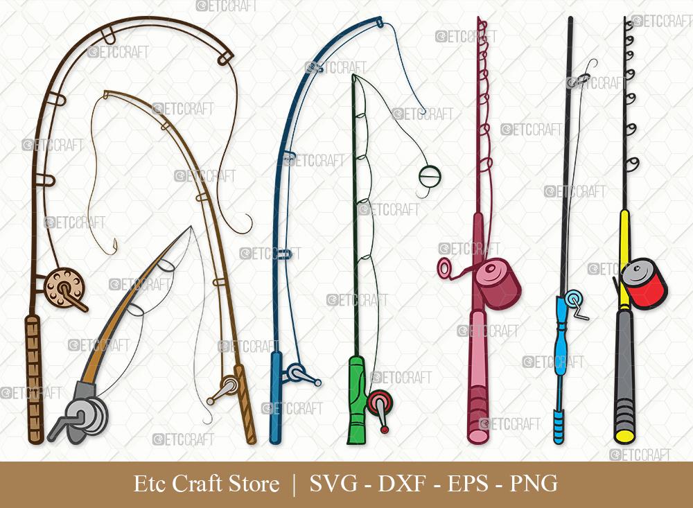 Free Free 291 Clipart Fishing Pole Svg Free SVG PNG EPS DXF File