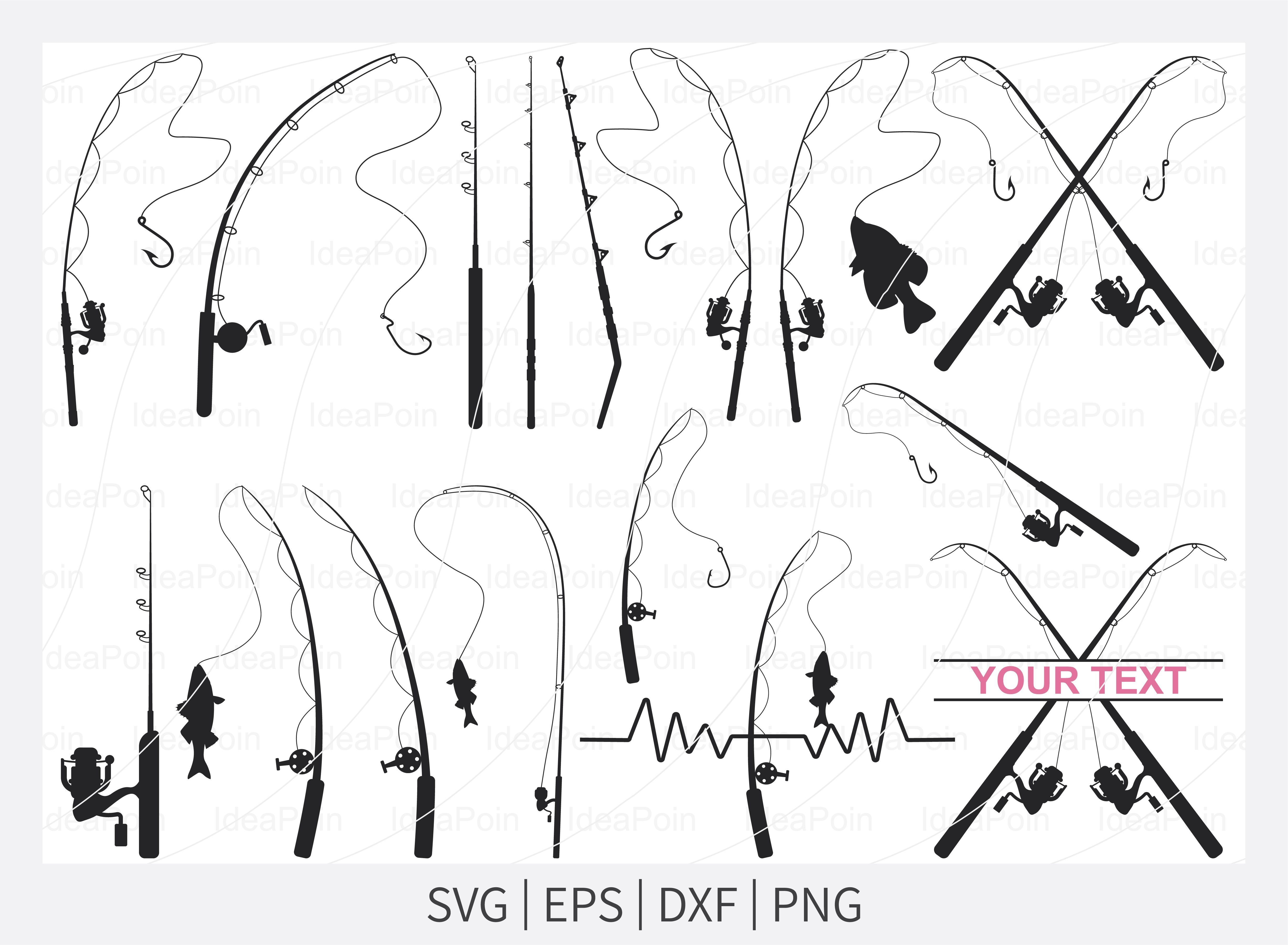 Free Free 91 Fishing Pole Names Svg SVG PNG EPS DXF File