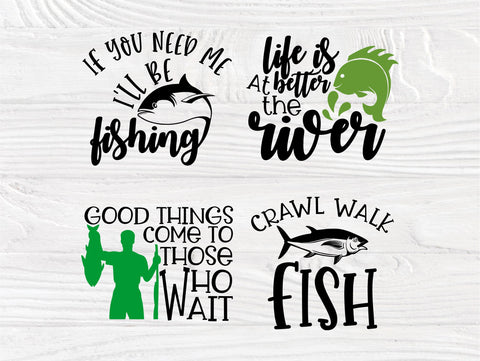 Download Fishing Svg Bundle Fisherman Shirt Bass Cut File So Fontsy