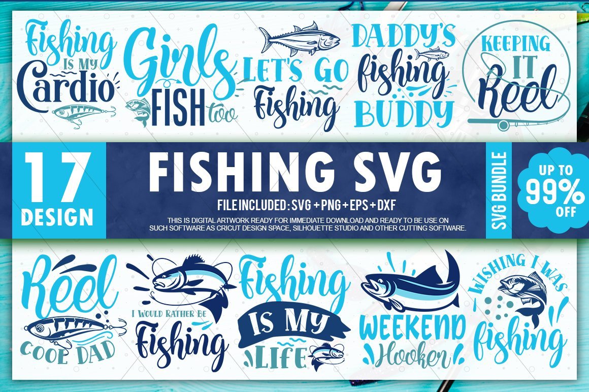 Download Fishing Svg Bundle So Fontsy