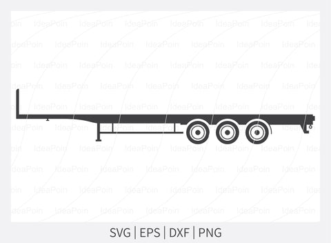 Free Free 227 Flat Bed Truck Svg SVG PNG EPS DXF File