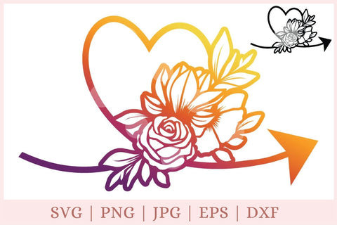 Free Free Flower Arrow Svg 75 SVG PNG EPS DXF File