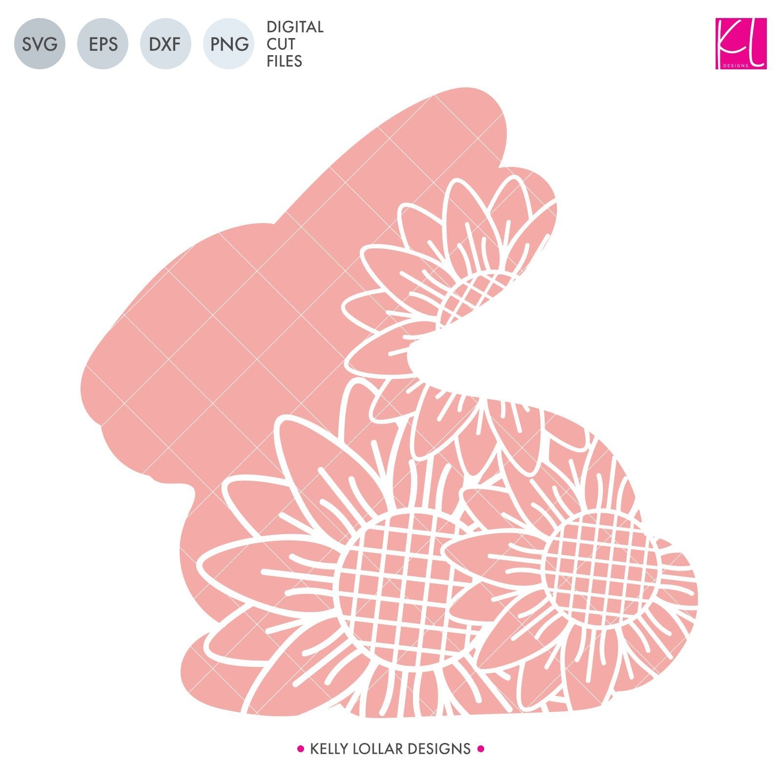 Download Floral Mandala Bunny So Fontsy