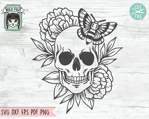 Free Free 110 Butterfly Skull Svg SVG PNG EPS DXF File